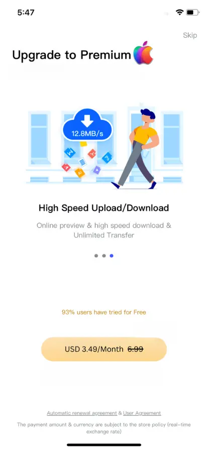 High-Speed Download Feature Of Terabox For IOS