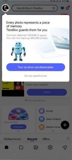 Device Synchronization Feature