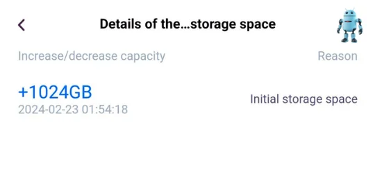 Space Management Feature