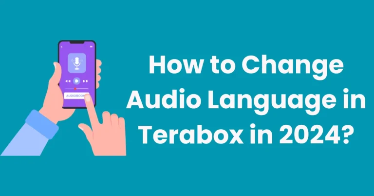 How to Change Audio Language in Terabox in 2024?